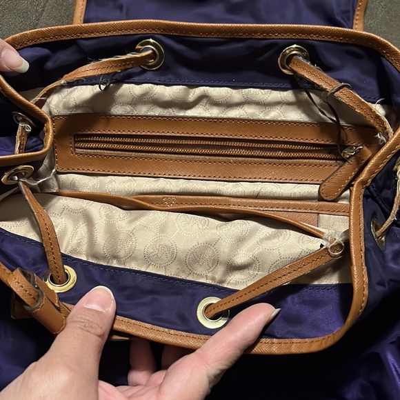 COPY - Purple Michael kors back pack - Picture 6 of 12